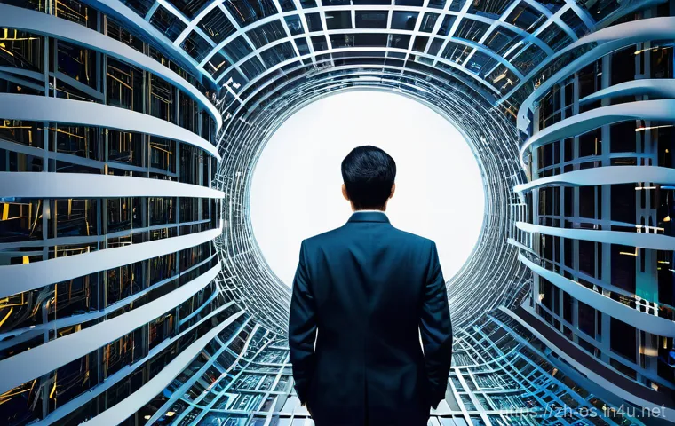 운영체제의 RAM 관리 방식 비교 - **Prompt:** A vibrant, futuristic office environment illustrating efficient versus inefficient memor...